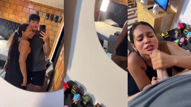 Super Rich Colombian Stepsister Destroyed Gushing Choked Swallows It All