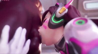 Blender Hentai AMV Destroyed By Big Ass Gangbang Music Video