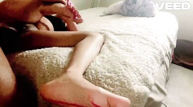 Ebony Amateur Female Avatar Toes Destroyed By Big Dick POV