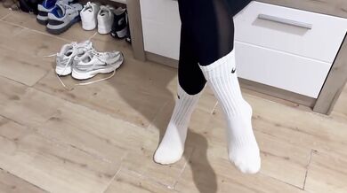 Dirty Nike Suckjob Destroyed by Sexy Roommate for the Last Time