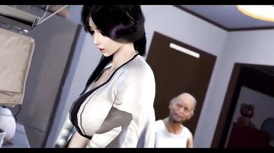Unohana Retsu Destroyed Gushing NTR Bleach Cosplay Clothed Sex