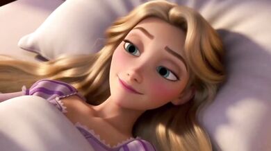 Tangled Rapunzel Blowjob Debut Destroyed Gushing 3D Ai HD