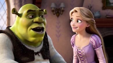 Tangled Rapunzel Blowjob Debut Destroyed Gushing 3D Ai HD