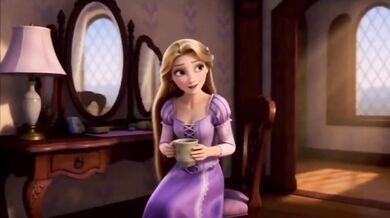 Tangled Rapunzel Blowjob Debut Destroyed Gushing 3D Ai HD