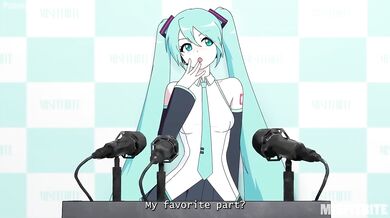 Uncensored Cartoon Reaction Destroyed By Deviant Diva Miku HD Porn Gushing