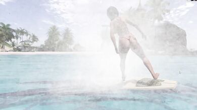 Surfing Ruby Destroyed Gushing Solo Female Verified Amateur