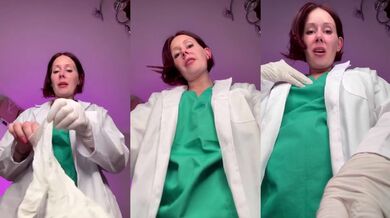 British MILF Belle Ohara Gets Shined Up In Latex For Kinky Sex Party POV