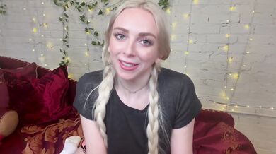 Bratty Blonde Babysitter Cheating For Money With Cum Countdown On Face