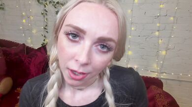 Bratty Blonde Babysitter Cheating For Money With Cum Countdown On Face