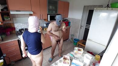 Hairy Latina Milf Gets Destroyed By Amateur Couple Cooking Naked Massage Gushing Cumshot