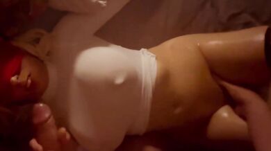 18 Year Old Latina Girl Succumbs To Power Vibrator For Intense Cumshot With Big Cum