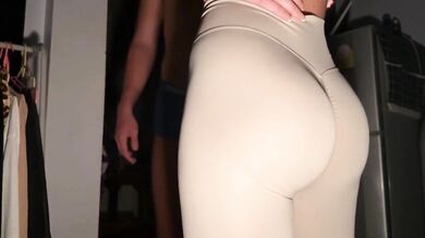I let you rub my pussy with your cock but no penetration with big ass and wet panties