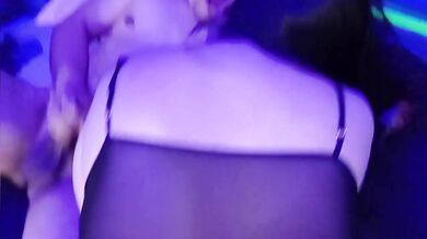 Curvy Latina Destroyed by Two Guys in Rough Amateur Threesome