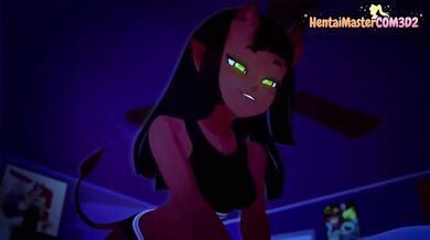 Meru The Succubus EP 1 Destroyed By Facial Choked Creampie 3d Animation