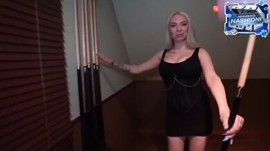 Blonde Milf With Big Tits Destroyed Me With Rough Anal Sex On A Pool Table