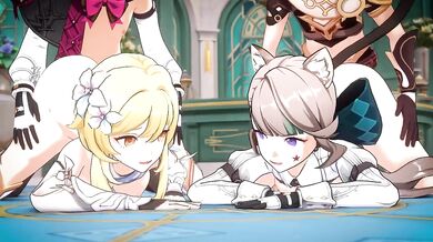 Hentai Genshin Impact Girls Destroyed With Big Dick Big Ass And Big Tits