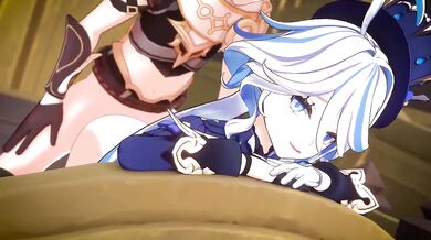 Hentai Genshin Impact Girls Destroyed With Big Dick Big Ass And Big Tits