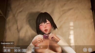 Master Destroyed Maid With Hard Creampie In Public Restroom