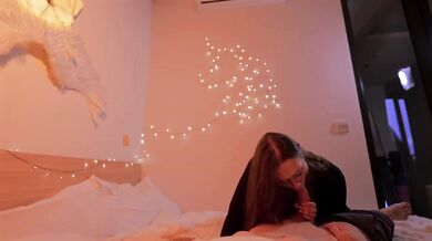 Cute College GF Destroyed With Creampie Doggystyle Blowjob In Dorm
