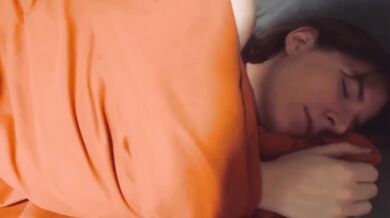 Woke Her Up for Some Dick in Bed and Fucked Her Extremely Tight Pussy