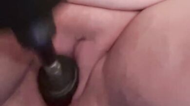 Thick White Girl And Cum Slut Bbw Milf Fat Pussy Playing With Toy Real Orgasm