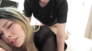 My Stepsister Destroyed Her Big Ass Doggystyle In That Sexy Dress