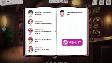Hot Bartender Kissed Me in Bubbles And Babes - Sex Game Gameplay Part 8
