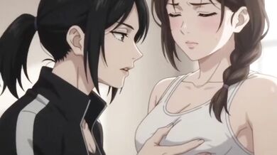 Hot Japanese Milf Teacher Gives Extra Class To Big Tits Student And Presses Her Boobs For Hard Fuck And Creampie