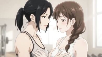 Hot Japanese Milf Teacher Gives Extra Class To Big Tits Student And Presses Her Boobs For Hard Fuck And Creampie