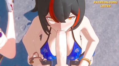 Zenless Zone Zero Destroyed Gushing Choked Creampied Big Ass Hentai Animation