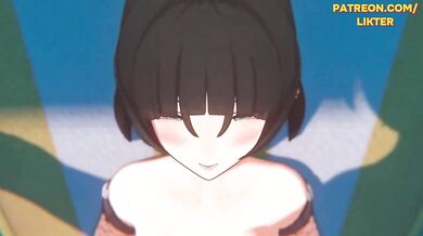 Zenless Zone Zero Destroyed Gushing Choked Creampied Big Ass Hentai Animation