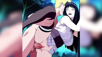 Naruto destroyed Hinata in night forest uncensored hentai MILF big ass big tits hardcore