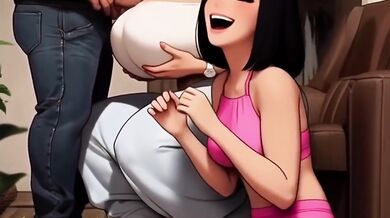 Asian Stepdaughter Learns How To Destroy Mom With Backshots From Watching Her MILF