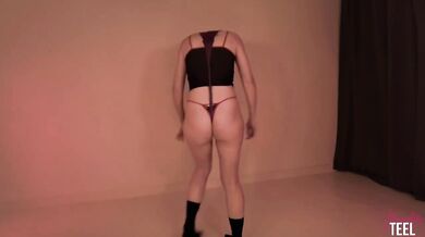 Irish Amateur Solo Female Atomic Wedgie Destroyed Gushing Parody Comedy
