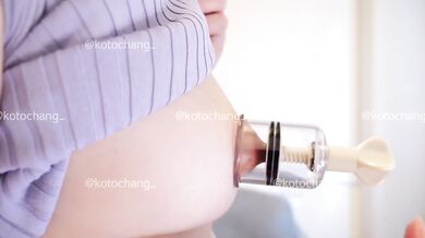 Chikubi Ji Suction Device Nipple Explosion Gushing Climax Huge Squirt Solo Japanese
