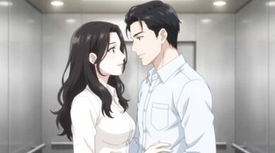 Two Strangers Stuck In Elevator Hot Sex And Cumshot