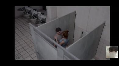 Caught College Girl Destroyed Gushing Cumshot Rough Big Dick Loud Moaning Public Toilet