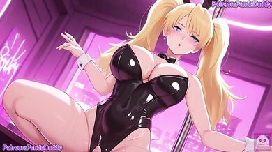 Naruto bunny suit hentai big tits blowjob for her boss destroyed gushing cumshot exclusive uncensored