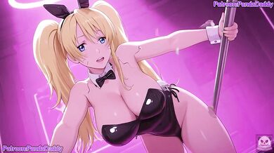 Naruto bunny suit hentai big tits blowjob for her boss destroyed gushing cumshot exclusive uncensored