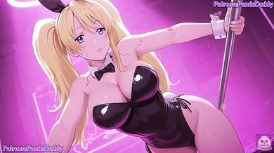 Naruto bunny suit hentai big tits blowjob for her boss destroyed gushing cumshot exclusive uncensored