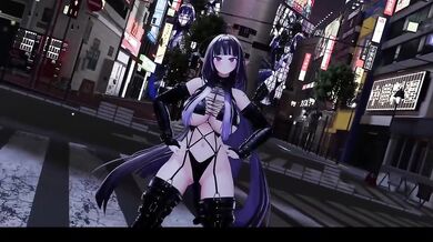 Jiggly Booba Elf Vtuber Naked Dance Destroyed by Tomboy Hentai MMD