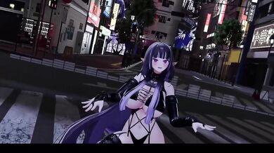 Jiggly Booba Elf Vtuber Naked Dance Destroyed by Tomboy Hentai MMD
