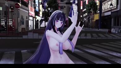 Jiggly Booba Elf Vtuber Naked Dance Destroyed by Tomboy Hentai MMD