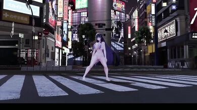 Jiggly Booba Elf Vtuber Naked Dance Destroyed by Tomboy Hentai MMD