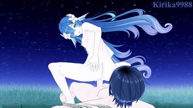 Genshin Impact Vodyanitsa Destroyed by Intense Rough Sex Cumshot and Creampie in the Meadow with Cute Flatboobs and HD Uncensored Anime Cartoon Hardcore Orgasm
