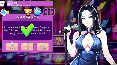 A SEXY Quiz Show 08 Destroyed Gushing MILF