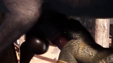 Huge Monster Cock Destroyed Her Ass Gushing Creampie Hard Fast Fuck Dominant Submissive Catfight