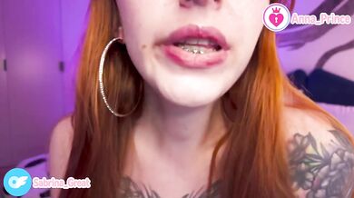 Hot Ginger Teen With Tattoo Braces Closeup Fetish Tease Solo Verified Amateurs Exclusive HD