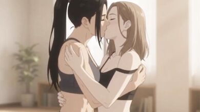 Naked Yoga Class Teacher Destroyed Gushing Lesbian Sex