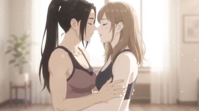 Naked Yoga Class Teacher Destroyed Gushing Lesbian Sex